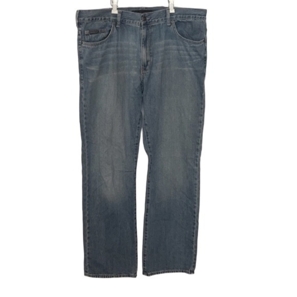 CALVIN KLEIN | Men’s CALVIN KLEIN Blue Denim Bootcut Jeans Waist 38 Length 32